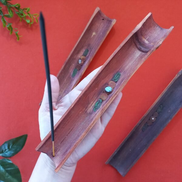 Incensário bambu