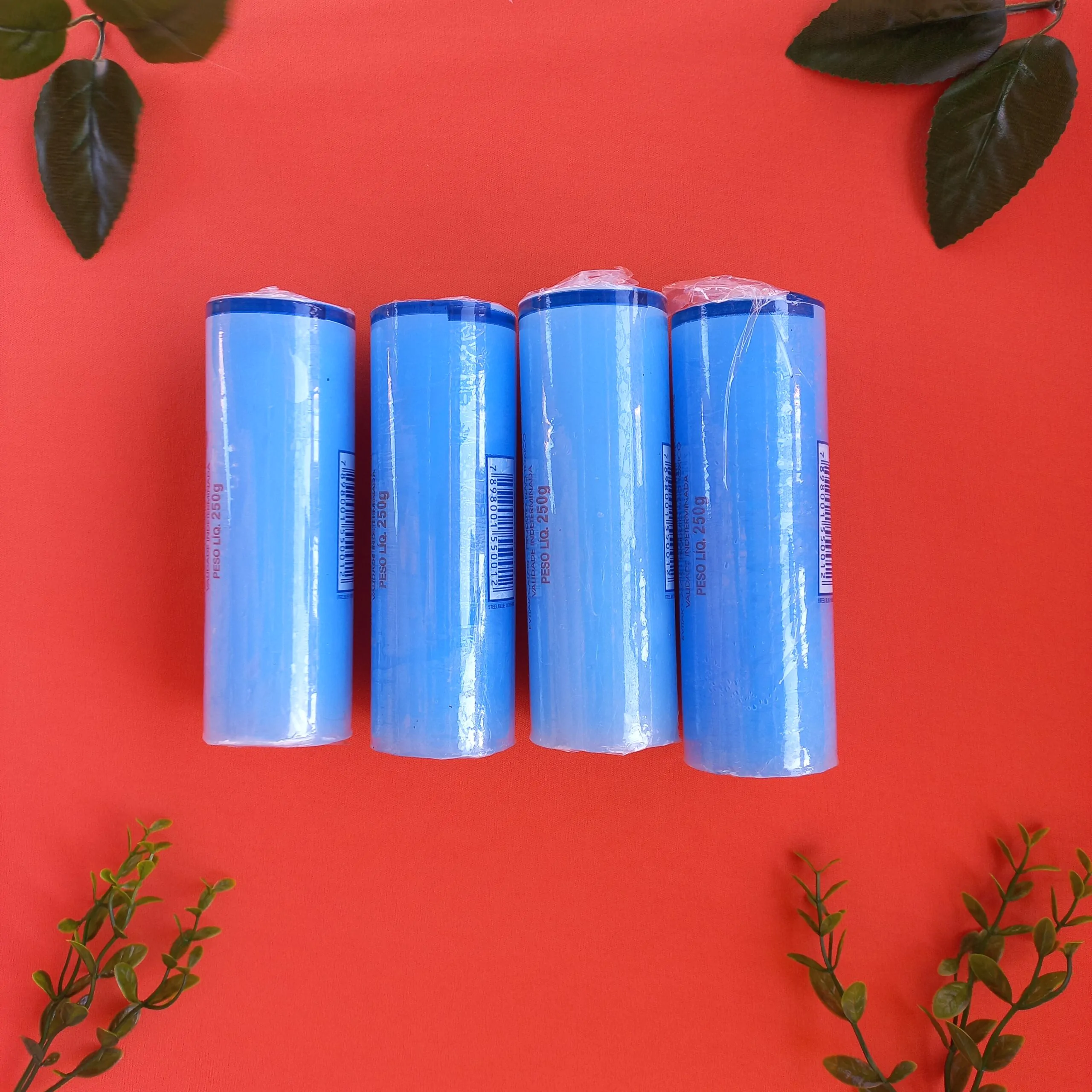 Vela 7 dias Azul Claro