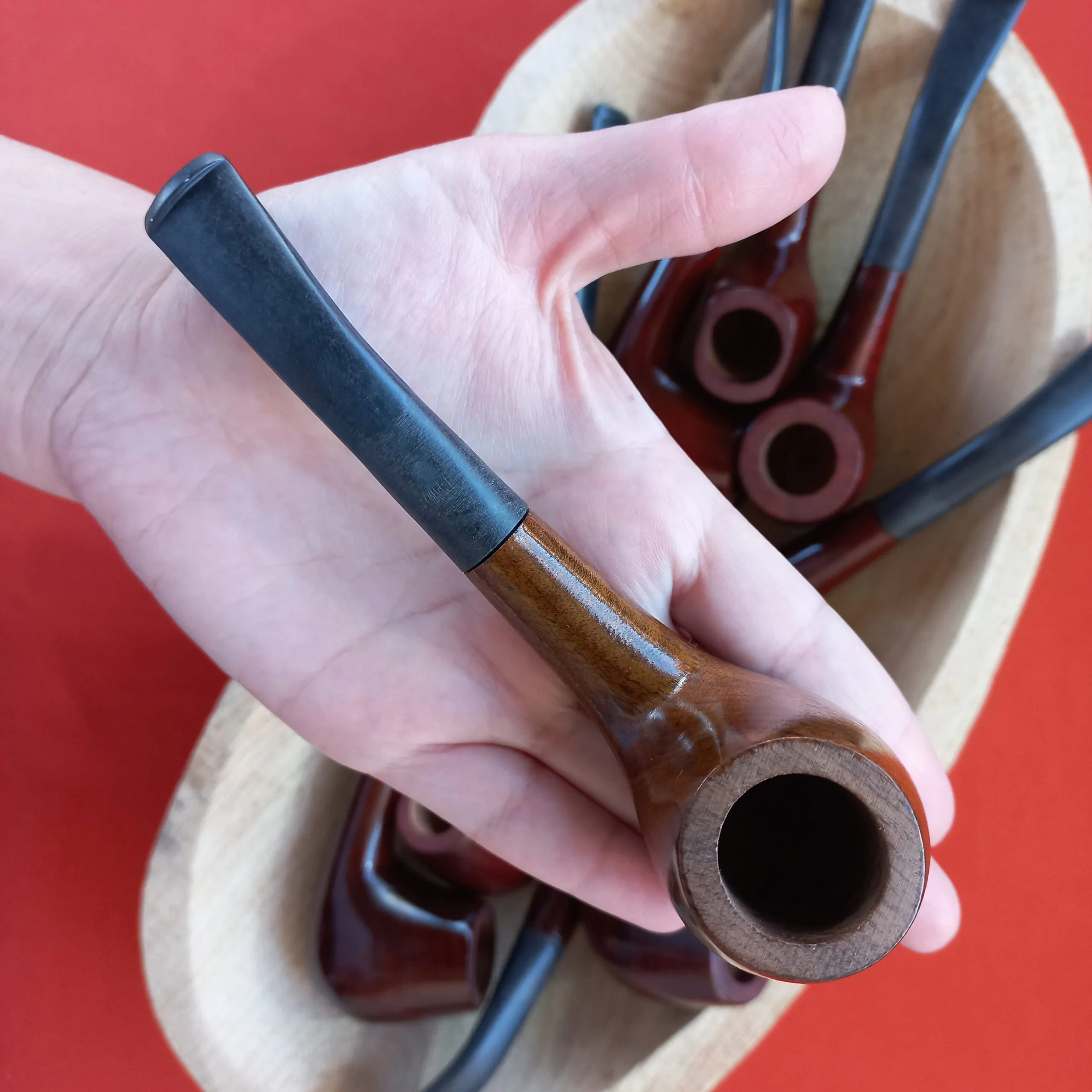 Cachimbo Curvo Madeira