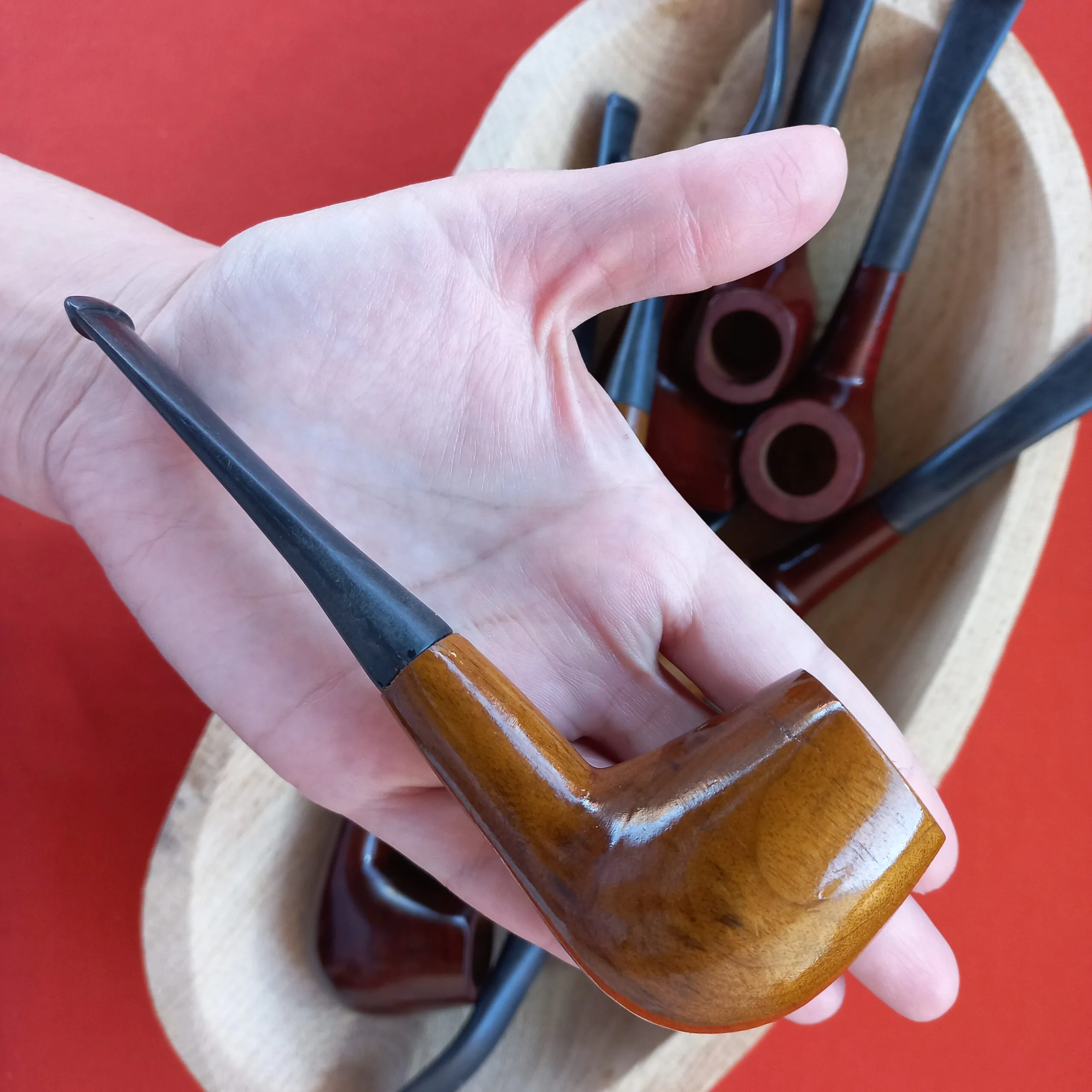 Cachimbo Reto Madeira