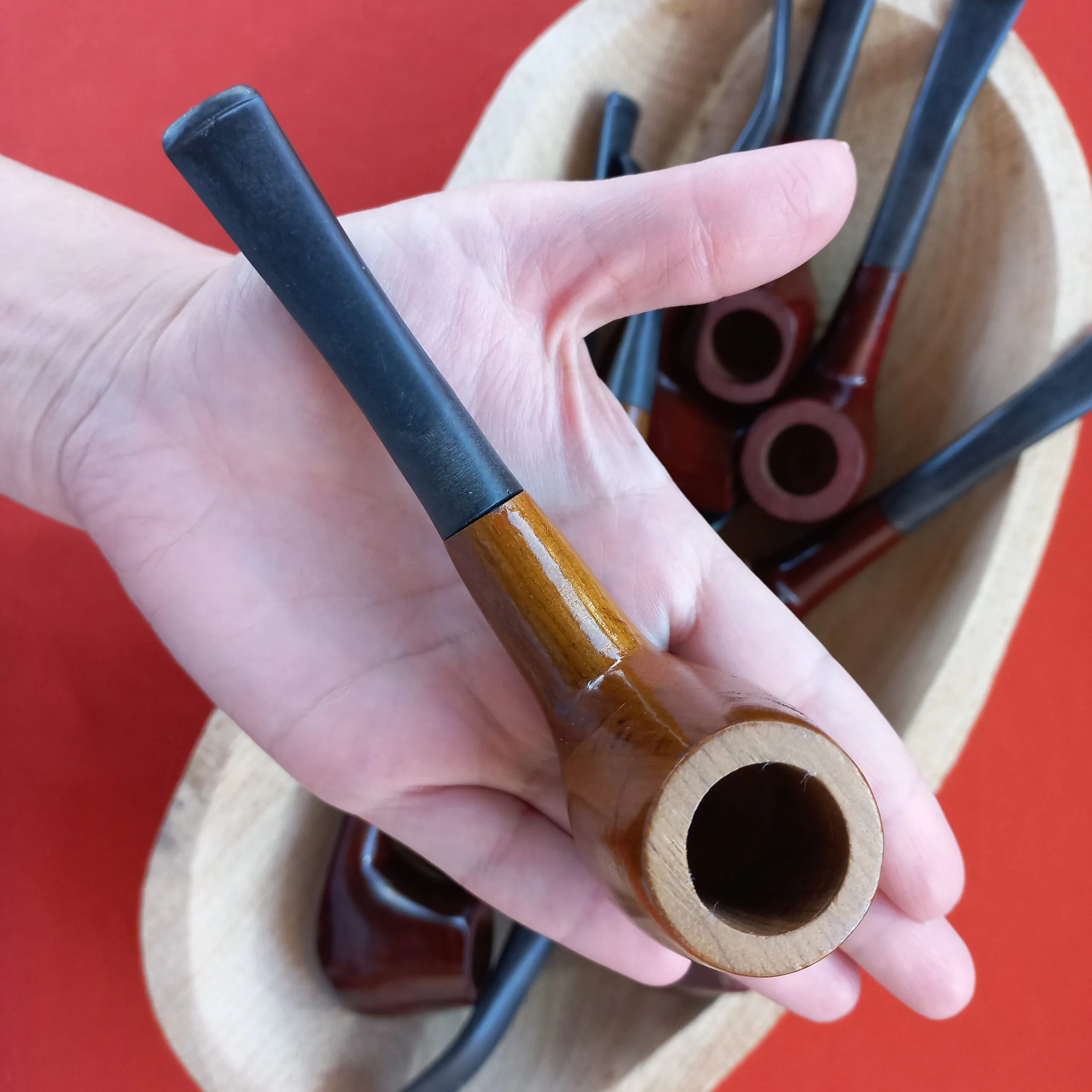 Cachimbo Reto Madeira