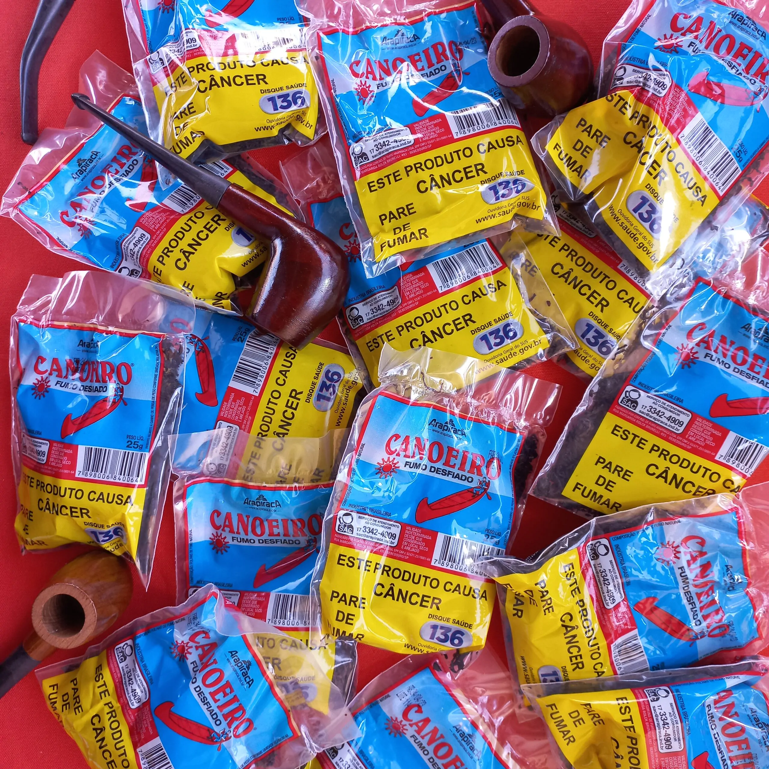 Canoeiro fumo desfiado