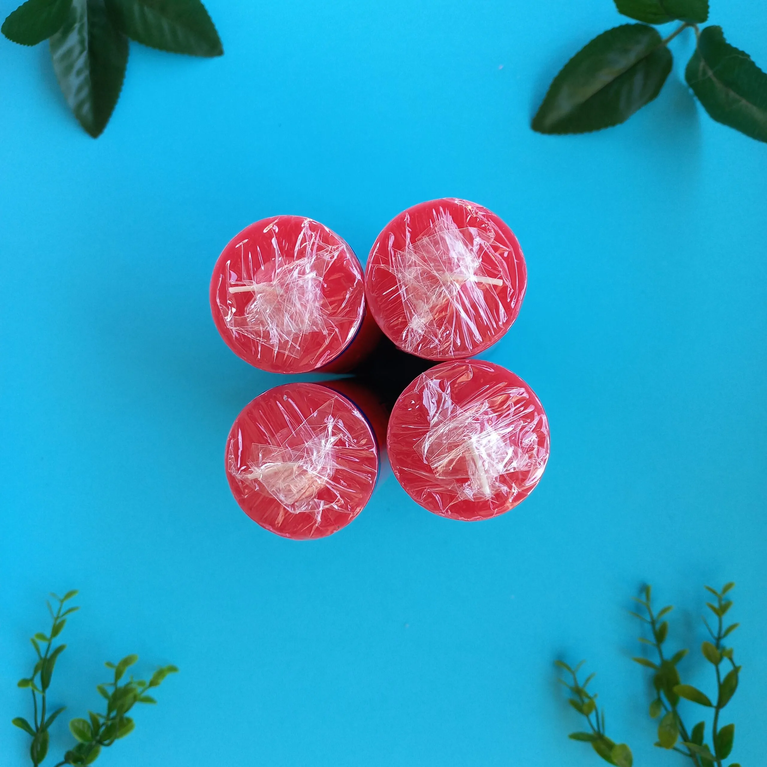 Vela 7 dias Preta e Vermelha